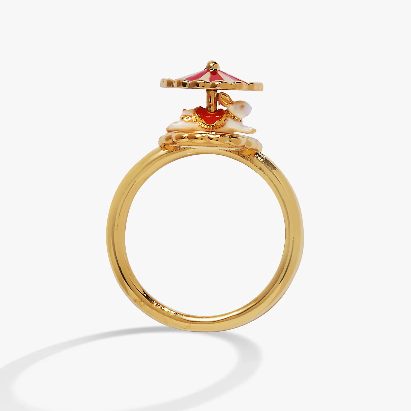 Image of Carnival Carousel Bunny Spinner Ring