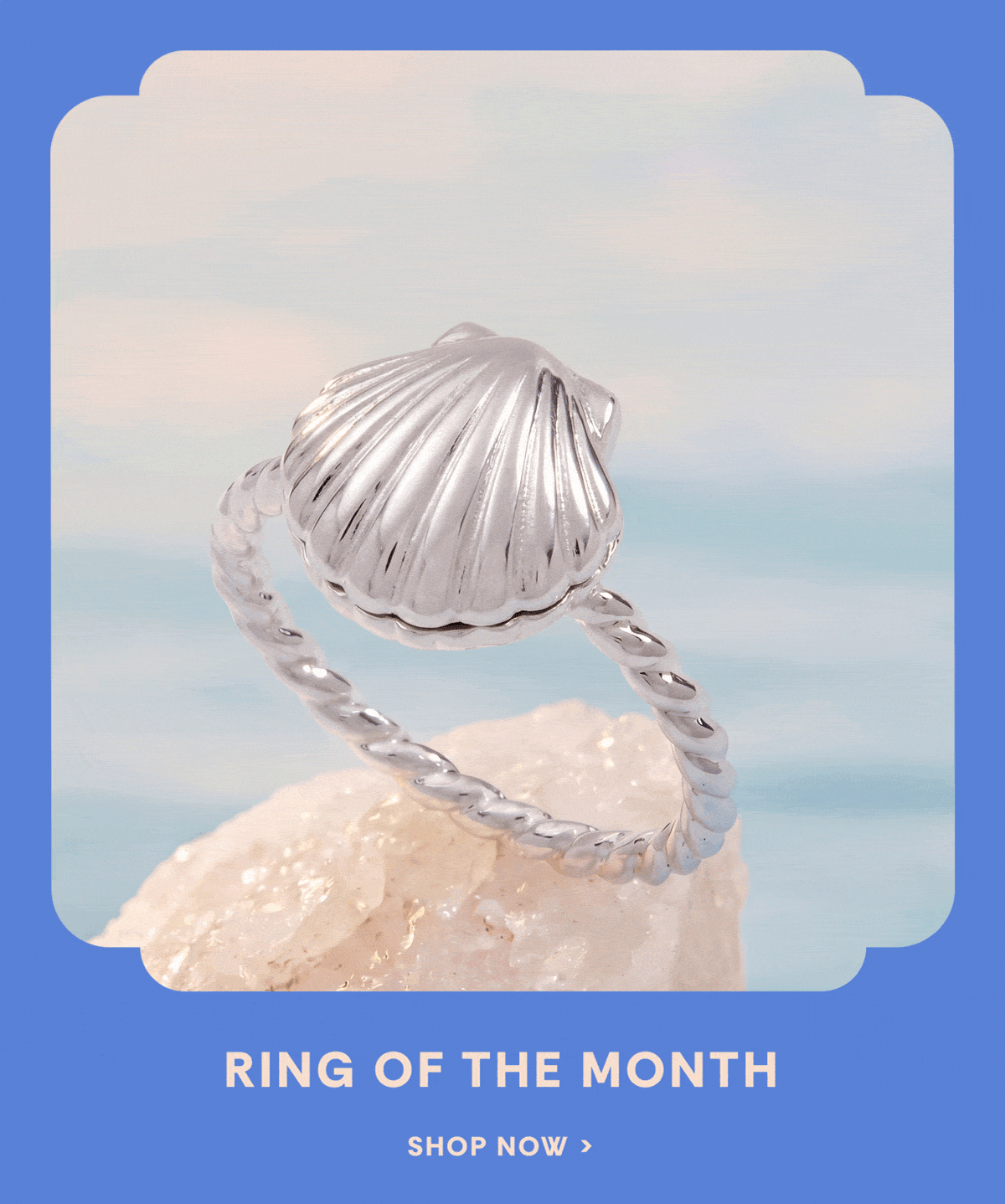Shop Ring of the Month | Salt + Sea 'Seashells Are Love Letters In The Sand' Locket Ring