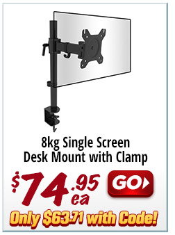 8kg Single Screen Desk Mount