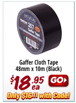 Gaffer Cloth Tape 10m