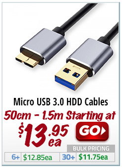 Micro-B USB 3.0 Portable HDD Cables