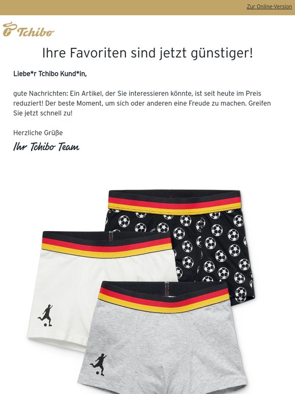 Jetzt günstiger: 3 Kinder-Slipboxer im Fußballdesign