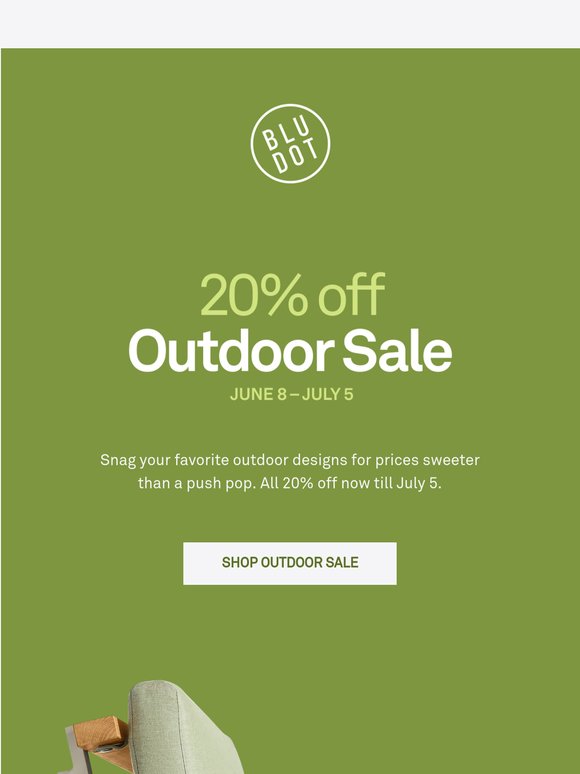 Shop the Outdoor Sale.