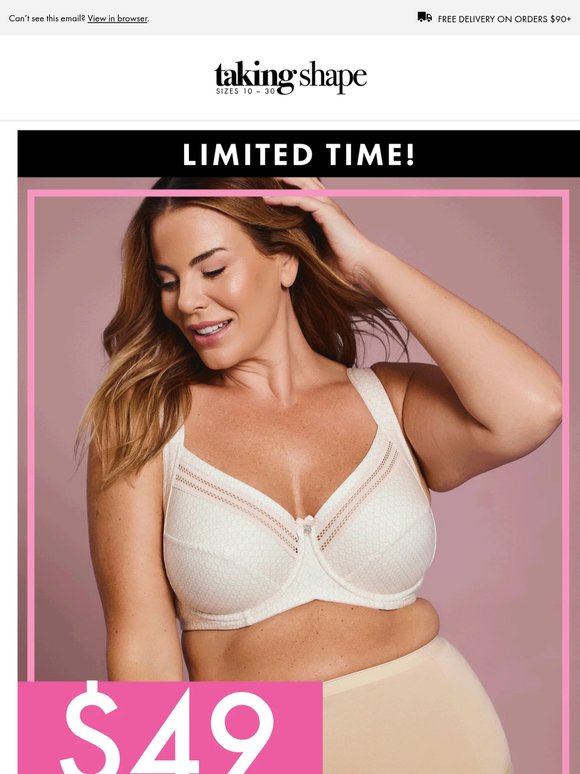 $49 Bras & $24 Briefs — Find Your Perfect Fit