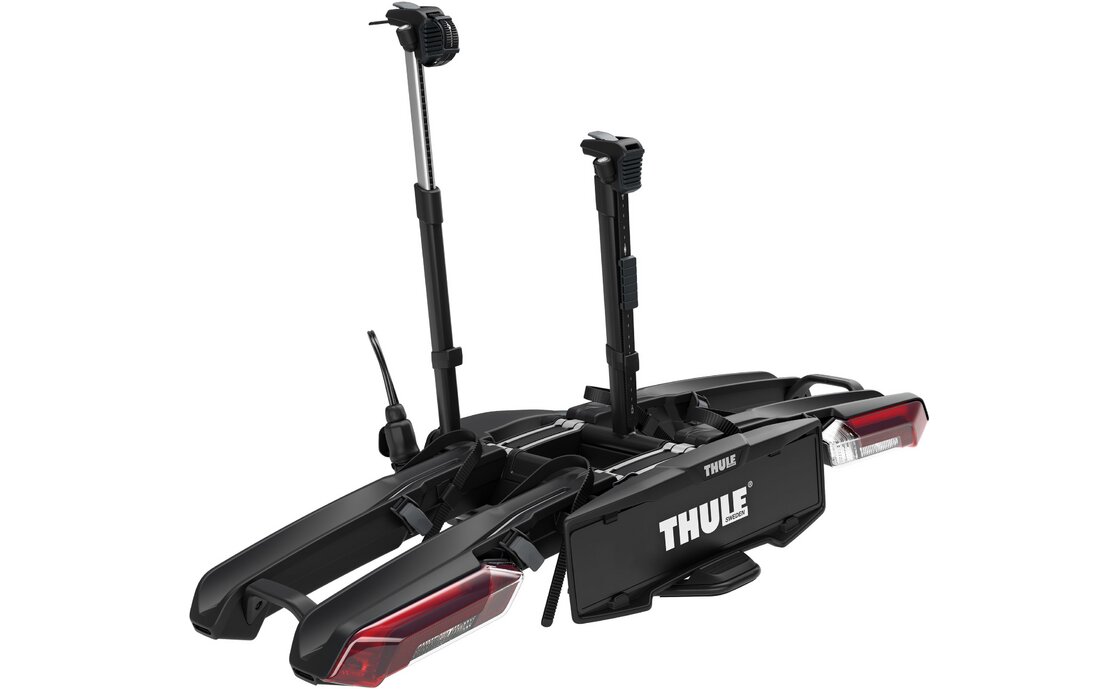 Der Thule Epos Fahrradträger für 2 Bikes in Schwarz