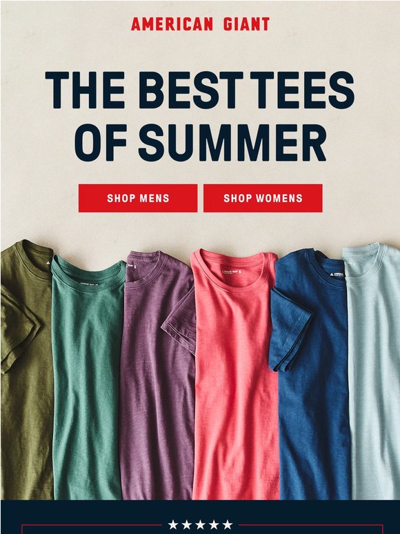 The Best Tees Of Summer
