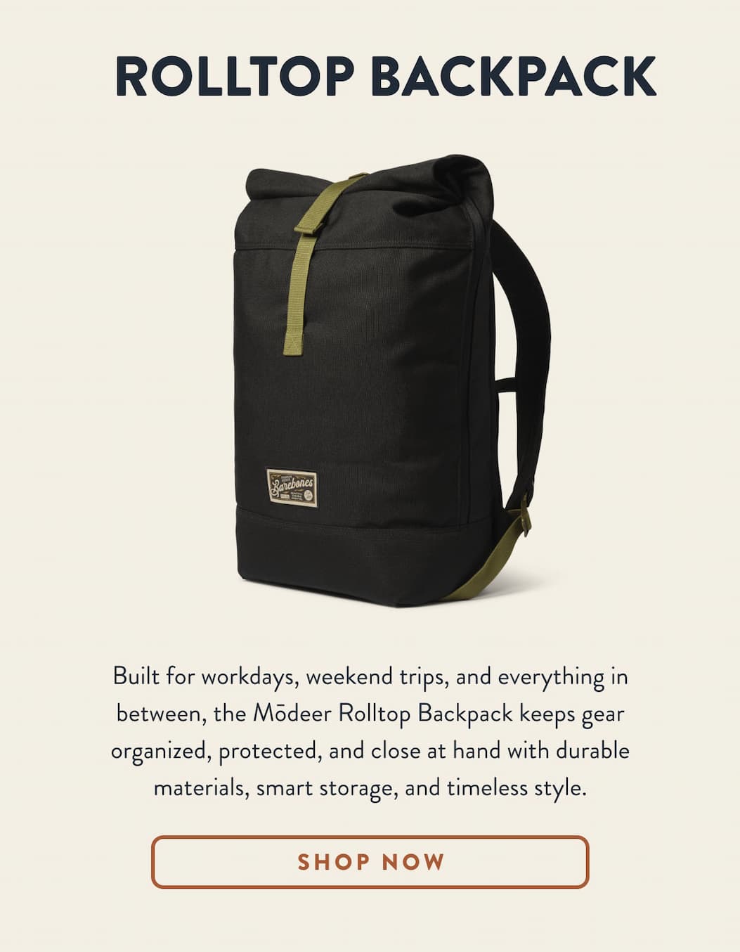 Rolltop Backpack