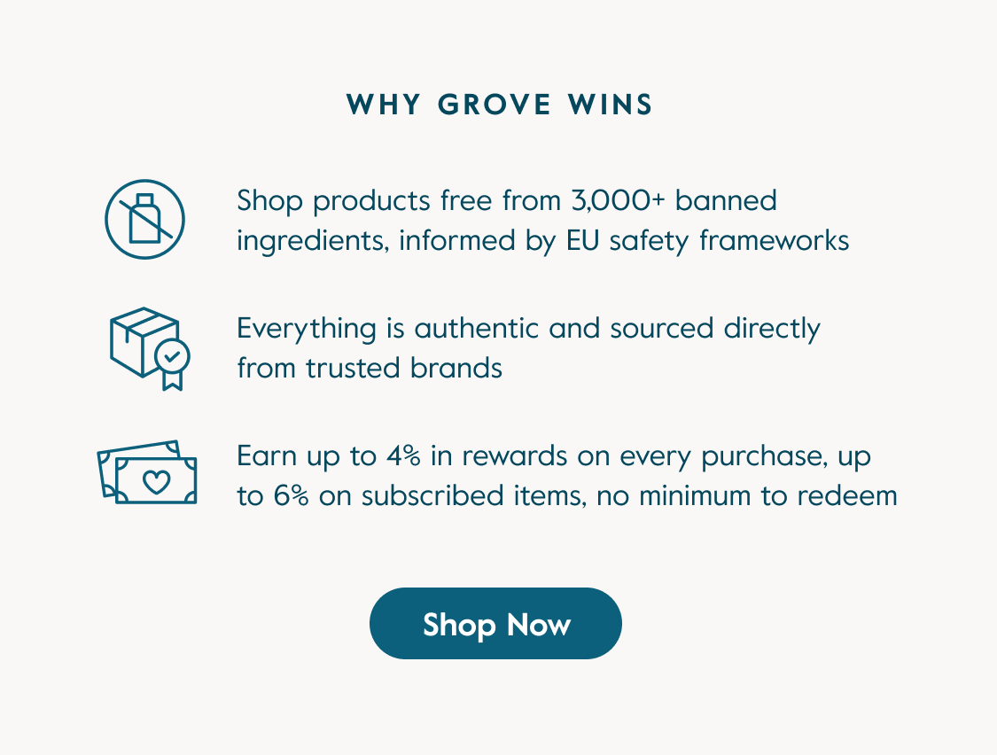 Why Grove wins - Shop Now