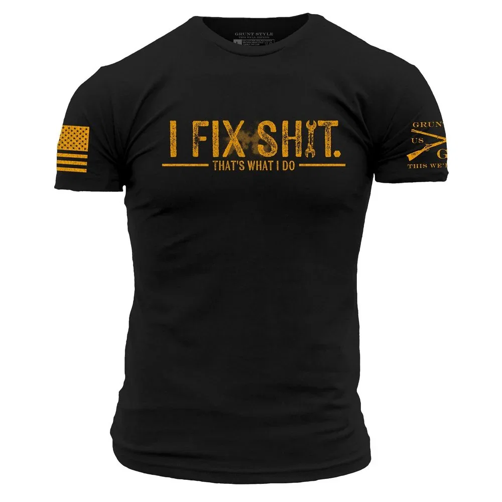 Image of I Fix Sh*t T-Shirt - Black