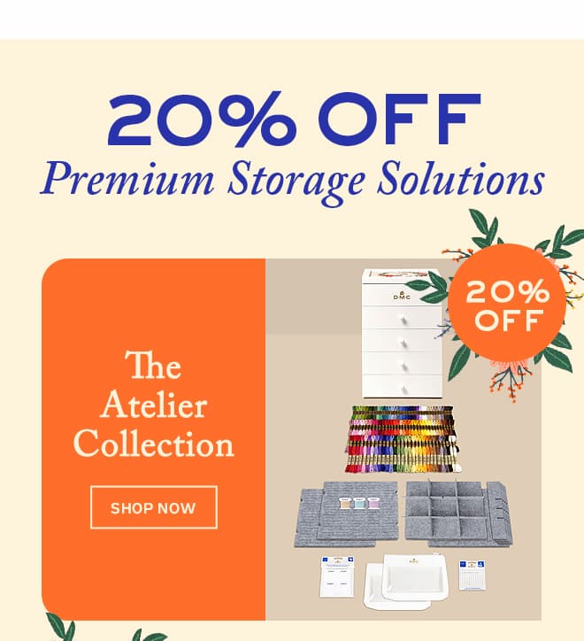 20% off premium storage solutions