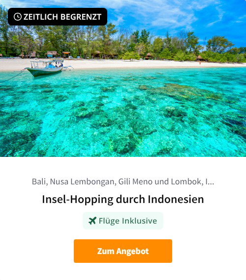 Insel-Hopping durch Indonesien