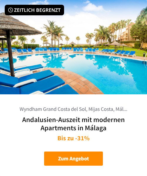 Andalusien-Auszeit mit modernen Apartments in Málaga