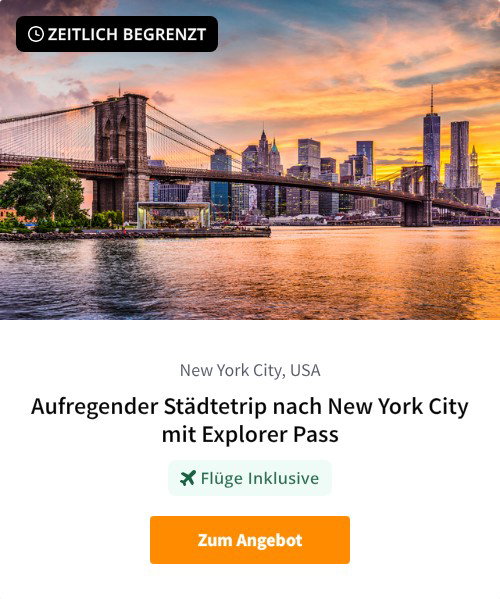 Aufregender Städtetrip nach New York City mit Explorer Pass