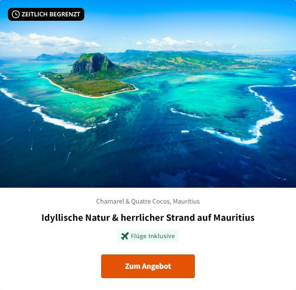 Idyllische Natur & herrlicher Strand auf Mauritius