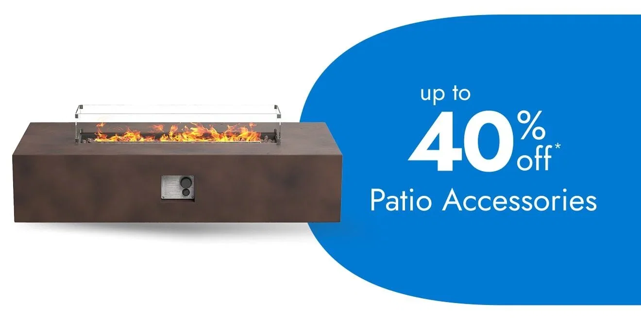 Patio Accessories up to 40% off