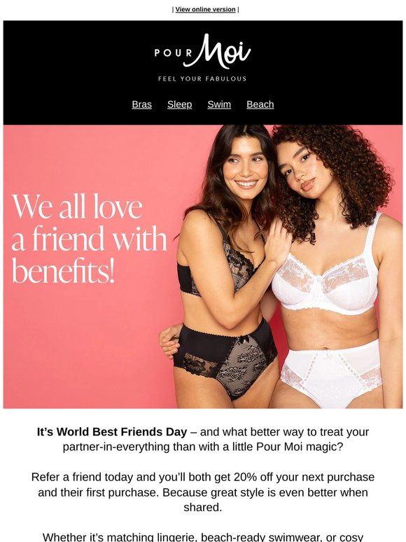 It's best friends day! Give them 20% off