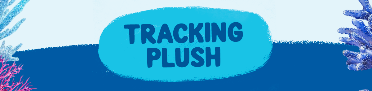 Shop the collection of marine life tracking plush! 