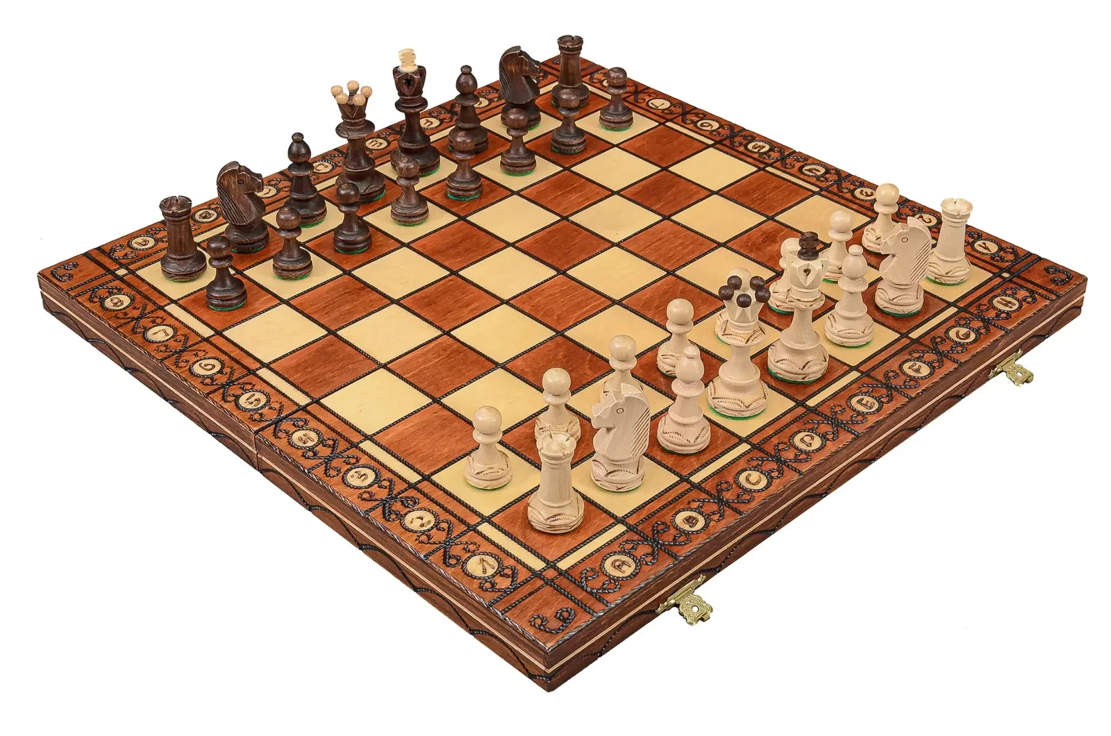 Image of The Brown Senator Chess Set
