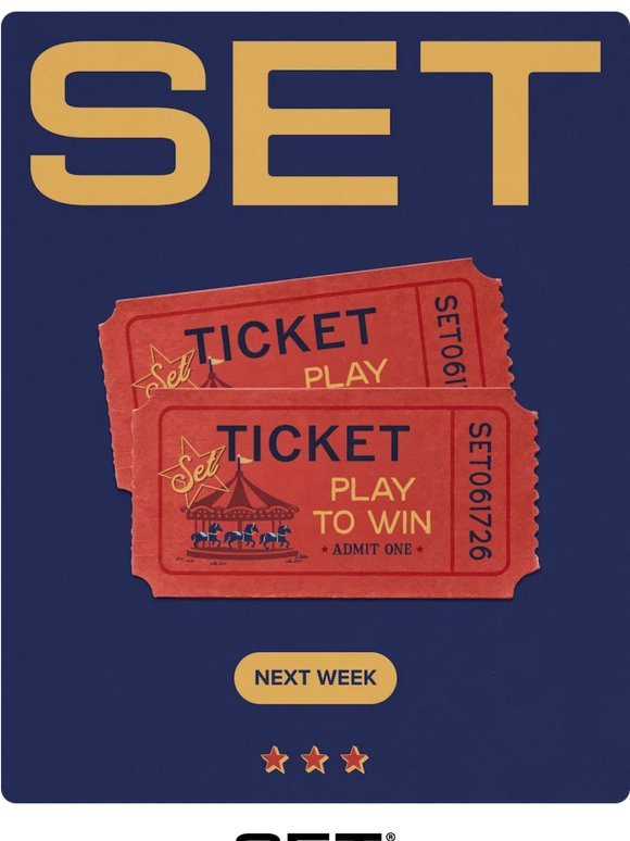 YOUR WINNING TICKET