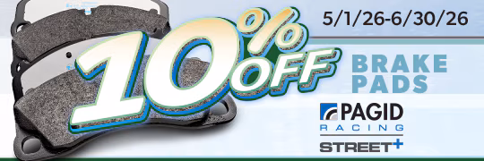 Save 10% on Street Plus Brake Pads