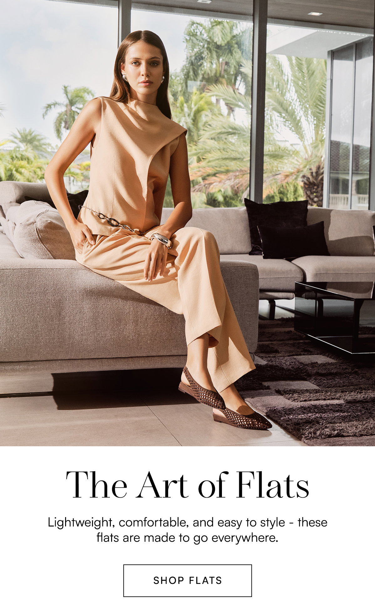 Brighten every step with summer whites