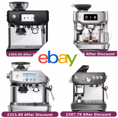 Up to 40% Off Sage Refurbished Coffee Machines Sale +...