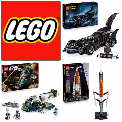 20% Off Lego - Batman Batmobile 76304 £59.98 / Star Wars Jango...