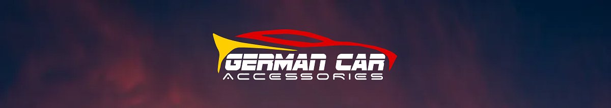 German Car Accessories logo with a stylized car silhouette.