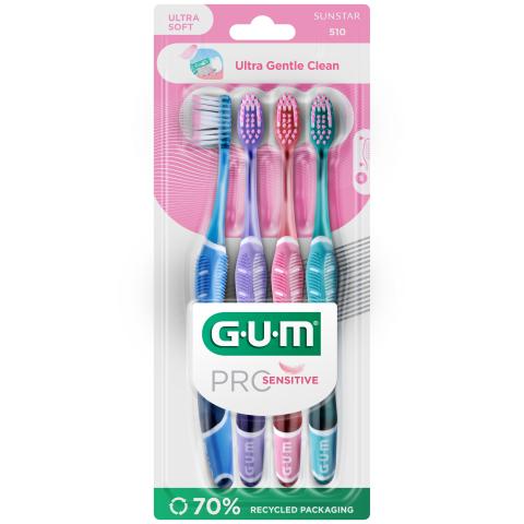GUM PRO SENSITIVE tandbørster