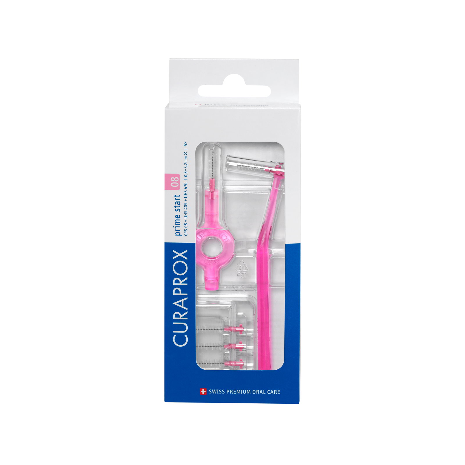 Curaprox mellemrumsbørste 08 Prime Plus