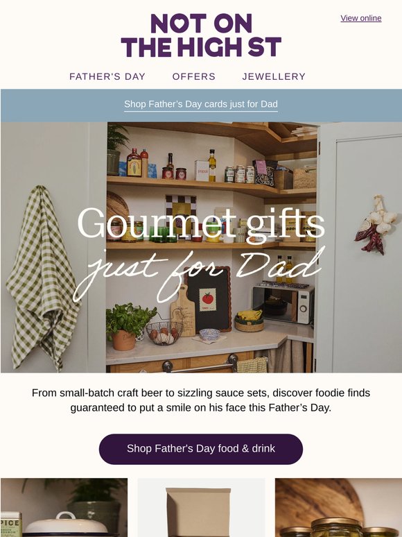 Open for Father’s Day foodie treats ☕🌶️🍺