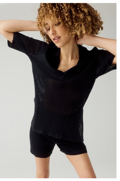 Shop Ayesha Top In Black