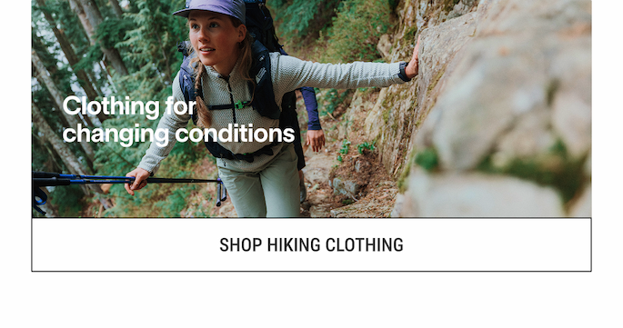 Hiking clothing