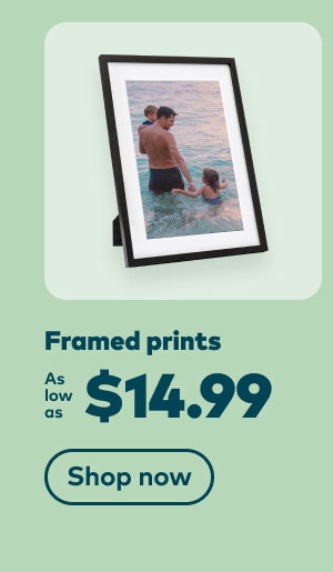Framed prints as low as $14.99. Shop now.