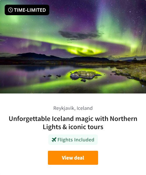 Unforgettable Iceland magic with Northern Lights &amp; iconic tours