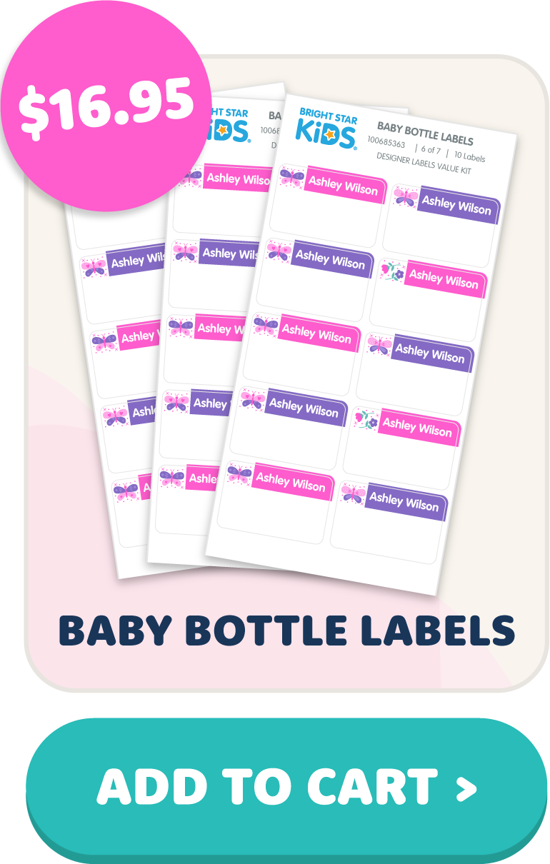 Baby Bottle Stick On Labels >