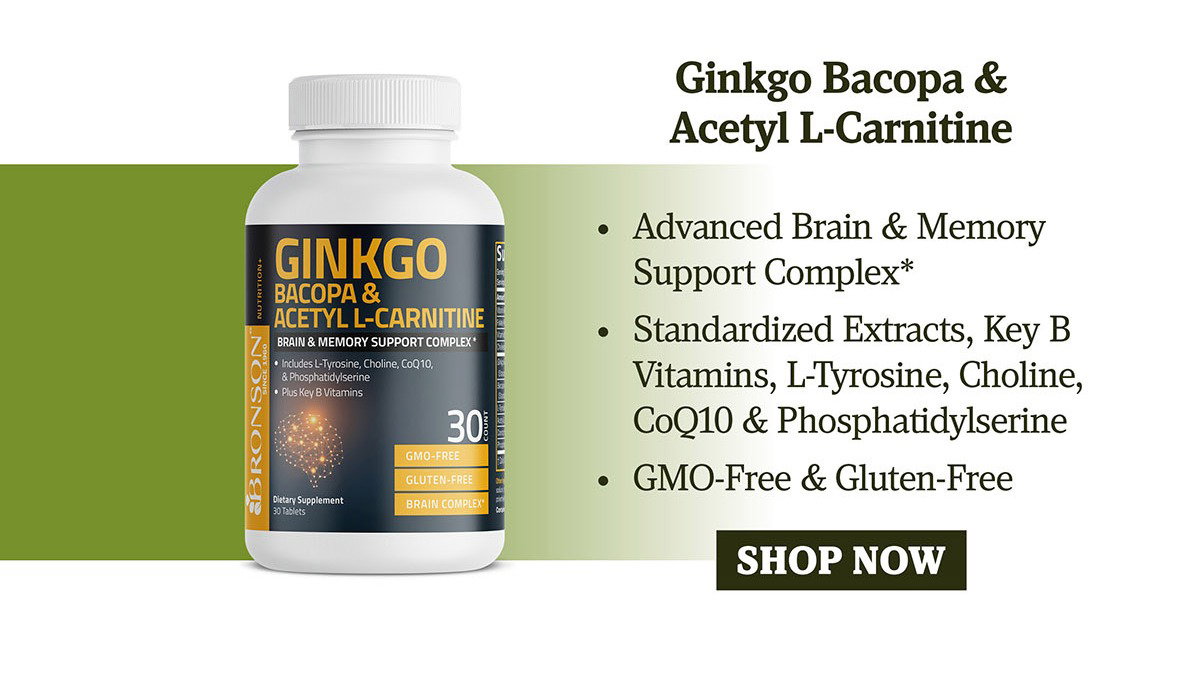 Shop Ginkgo Bacopa & Acetyl L-Carnitine