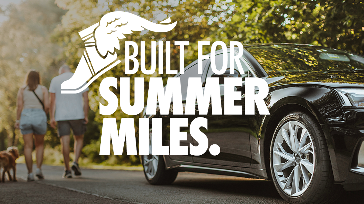 Built for Summer Miles. | Car with Cooper Tires