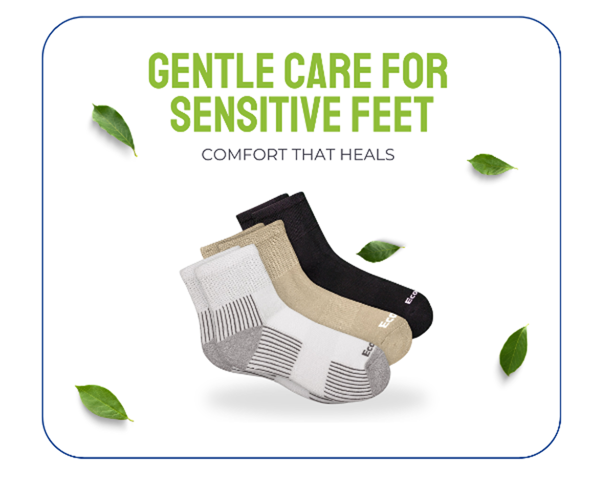 GENTLE CARE FOR  SENSITIVE FEET