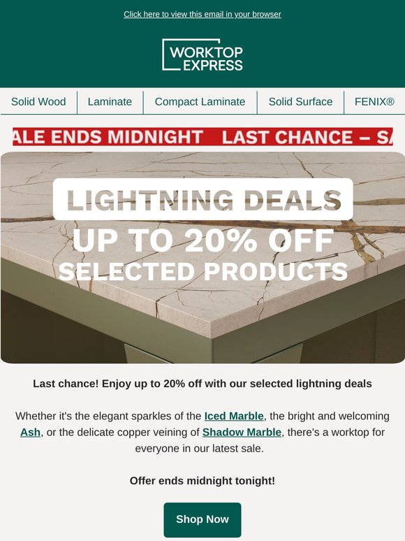 ⚡ Don't Miss Out! Enjoy Up To 20% Off These Lightning Deals ⚡