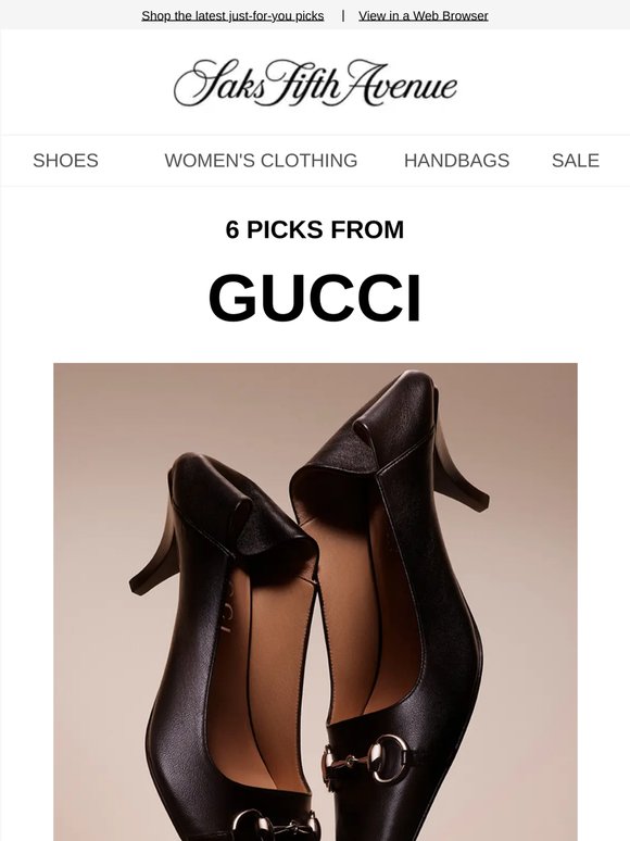 Here are new picks from Gucci