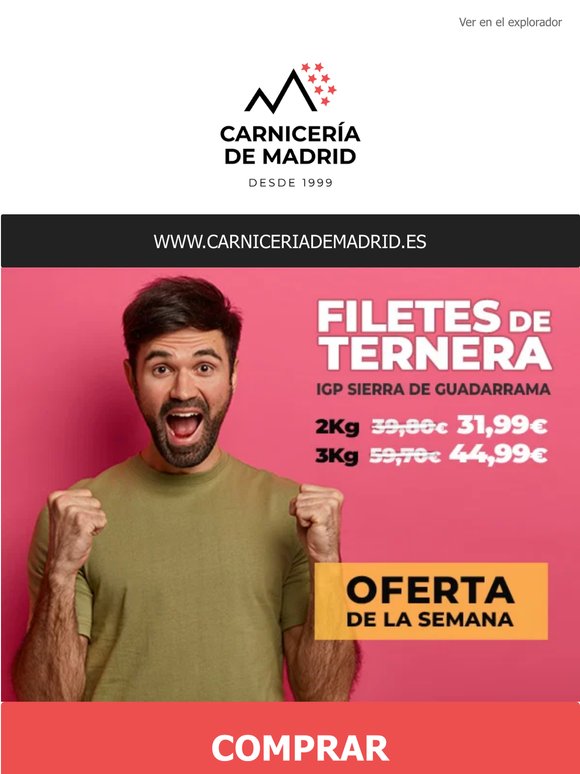 🥩 FILETES DE TERNERA IGP: ¡2 kg por 31,99 € o 3 kg por 44,89 €!