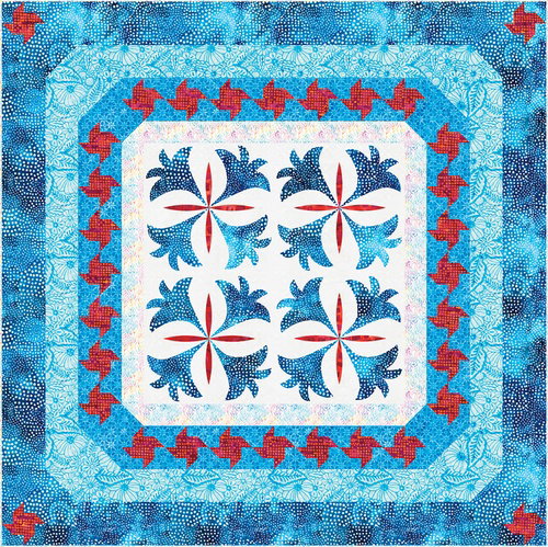 Image of Cornflower Blue Quilt Kit