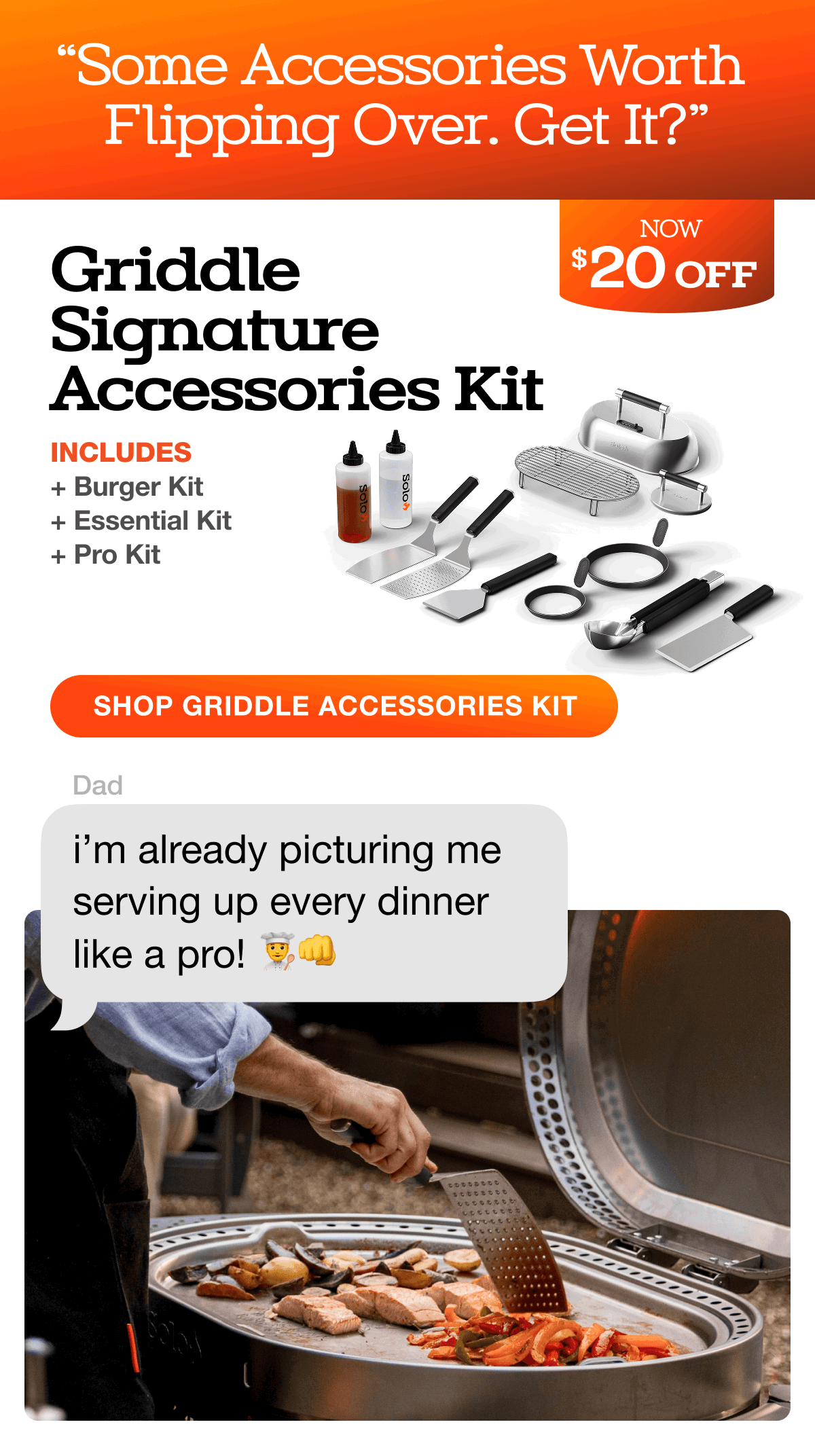 Signature Steelfire Griddle Accessories Collection