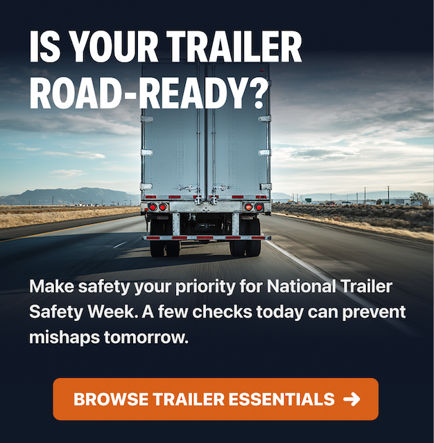 Prepare for National Trailer Safety Week and shop needed trailer parts at FinditParts