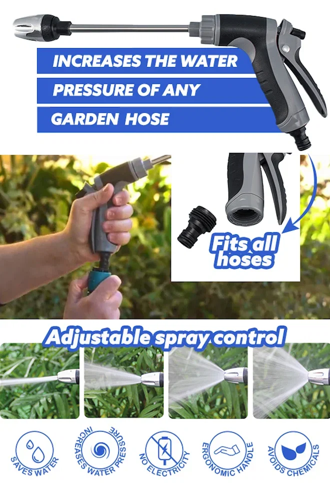 The Powerful pressure washer that attaches to your hosepipe