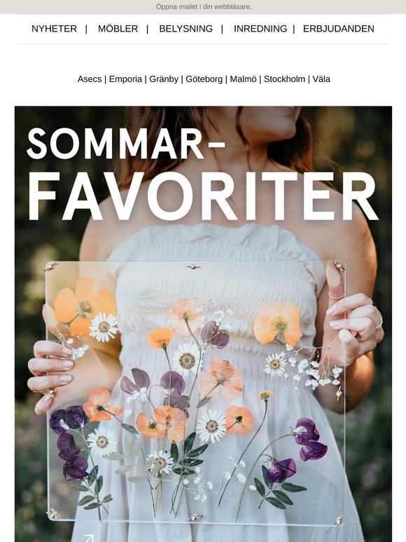Våra sommarfavoriter 🌸