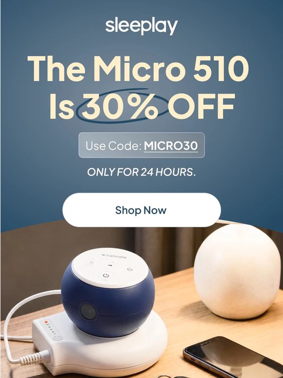 Flash Sale: Micro 510 $580 — today only! ⚡