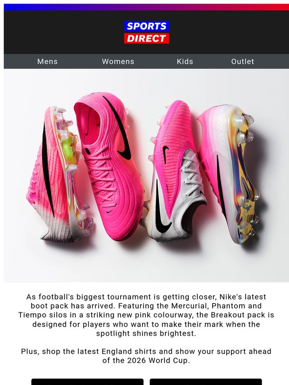 Just In: Nike Breakout pack