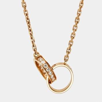Love Diamond 18k Rose Gold Nec